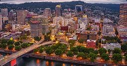 Portland to San Diego car shipping portland to san diego car shipping route riverside downtown at dusk