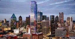 Dallas to Atlanta car shipping dallas to atlanta car shipping route with downtown skyline view