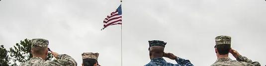 Military car shipping for service members service members saluting the us flag during a ceremony symbolizing military car shipping support