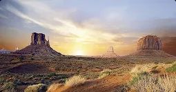 Arizona to Texas car shipping arizona to texas car shipping route across desert landscape at sunset