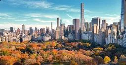 New York to Florida car shipping new york to florida car shipping route with autumn skyline view
