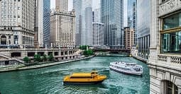 Chicago to Naples car shipping chicago to naples enclosed car shipping route across city riverfront view
