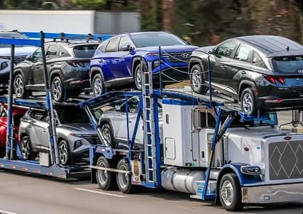 Multi Car Shipping Tips Auto Transport Carrier multi car shipping tips showing multiple vehicles loaded on an open auto transport carrier