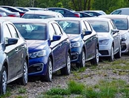 Multiple Vehicles Car Shipping multiple vehicles lined up for multi car shipping on the same route