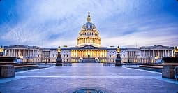 Washington, D.C. to Seattle car shipping washington to seattle car shipping route with capitol and skyline